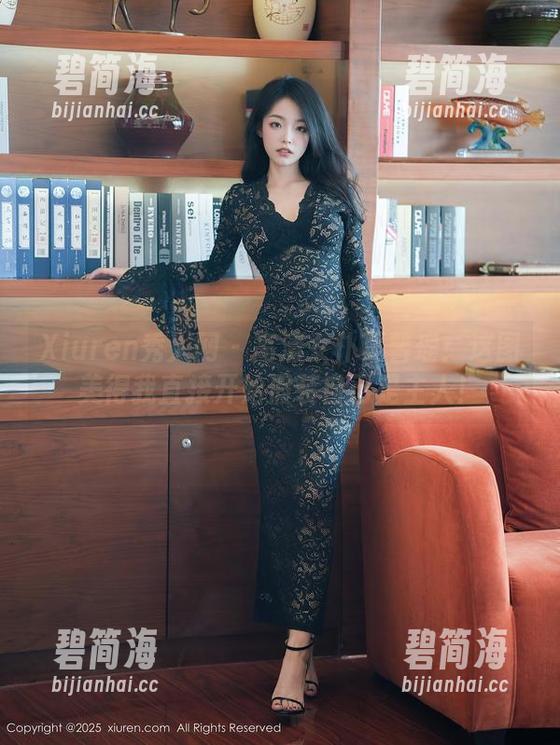 Xiuren秀人网 - 高清女仆夏馨瑶：这图美得我直接开始假装自己是主人！