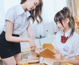 喵糖映画高清图包，校园JK学妹，别说你不想多看几眼。