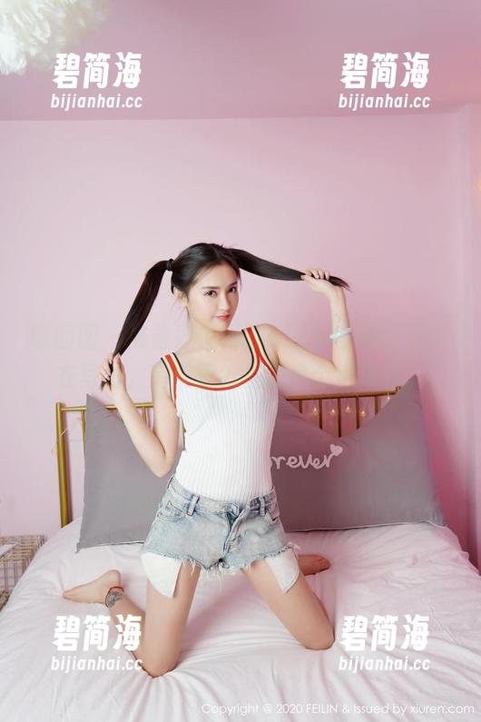 嗲囡囡-SiByl李思宁 嗲囡囡 - 准备好了吗?SiByl李思宁的睡衣写真,完美壁纸呈现每个小细节。