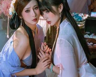 合集横空出世！海克斯科技小蛋糕的红裙cos，宛如现实中的画作