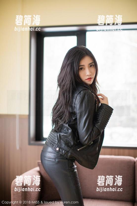 爱蜜社 - Evon陈赞之的御姐写真：美图下的女王气息，谁能顶得住？
